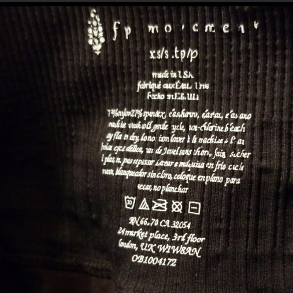 Free People Movement Good Karma/Shanti capris - Picture 9 of 15